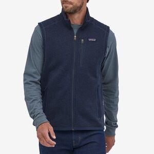 Patagonia Men's Better Sweater Fleece Vest Navy Blue M